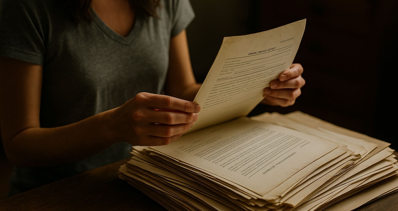 Evde bulduğu kağıt hayatını değiştirdi: 20 yıl sonra dedektif tutup izini sürdü