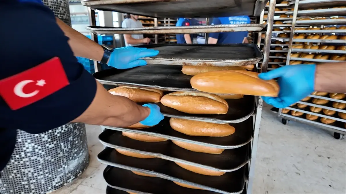 Kayseri’de Zabıta Ekiplerinden Fırın Denetimi