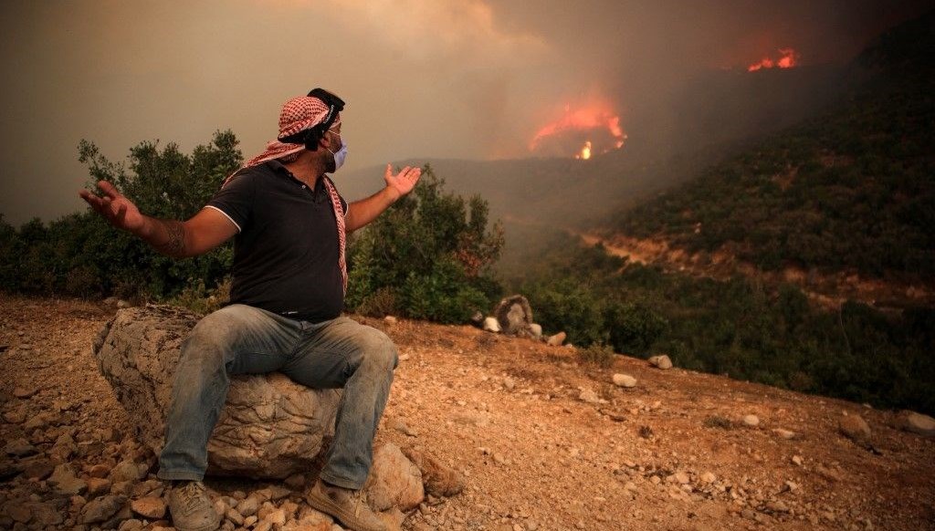 Suriye’deki orman yangınlarının yüzde 80’i kontrol altında