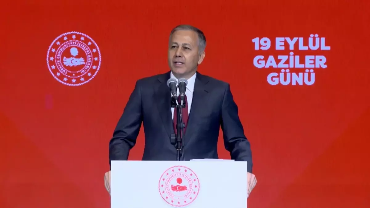 Bakan Yerlikaya: Gazilik, bir madalyadan öte, cesaretin mühürlenmiş halidir