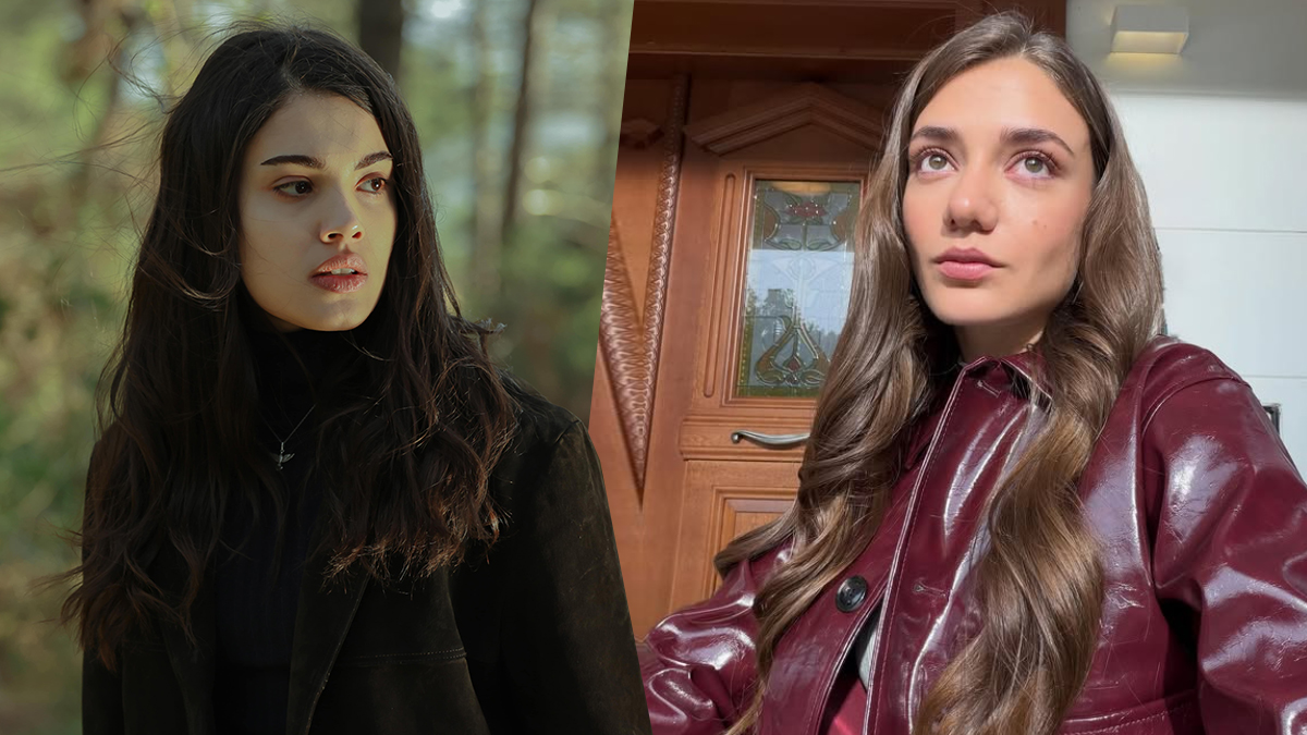 Çarpıntı’nın Aslı’sı Lizge Cömert ile Melike’si Şevval Kaya’dan birlikte poz