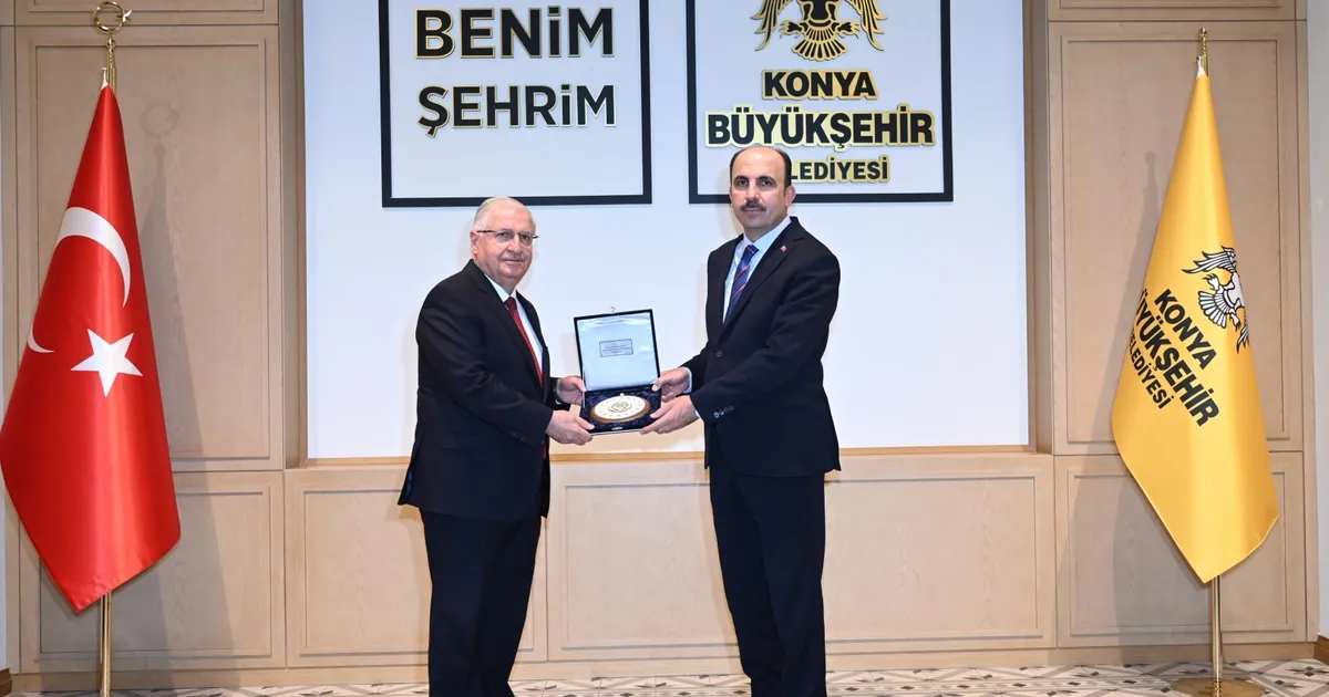 Konya’da Bakan Güler’den Başkan Altay’a ziyaret