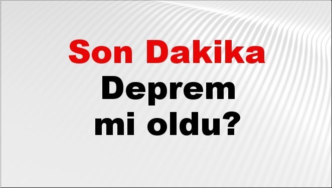 Son dakika Hakkari’de deprem mi oldu? Az önce deprem Hakkari’de nerede oldu? Hakkari deprem Kandilli ve AFAD son depremler listesi 22 Kasım 2025