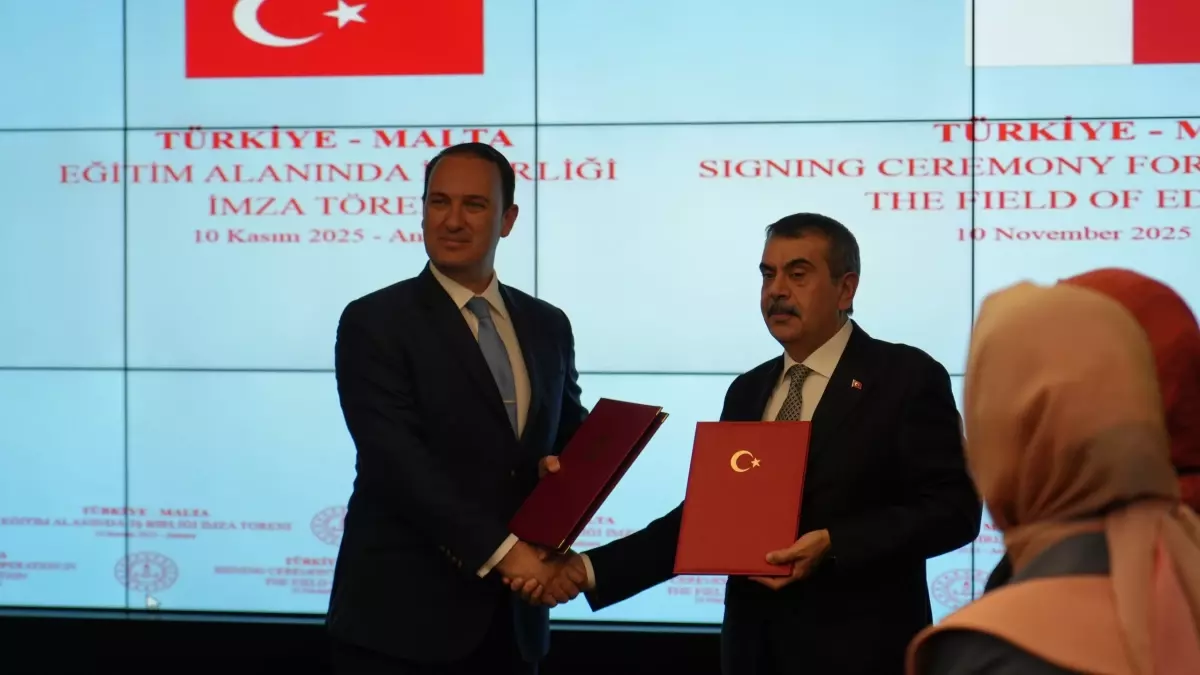 Türkiye ve Malta’dan Eğitim İş Birliği