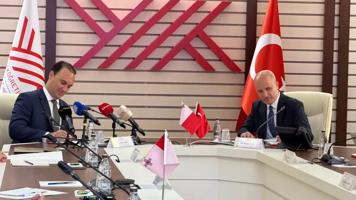 YÖK ve Malta’dan Eğitim Alanında İş Birliği
