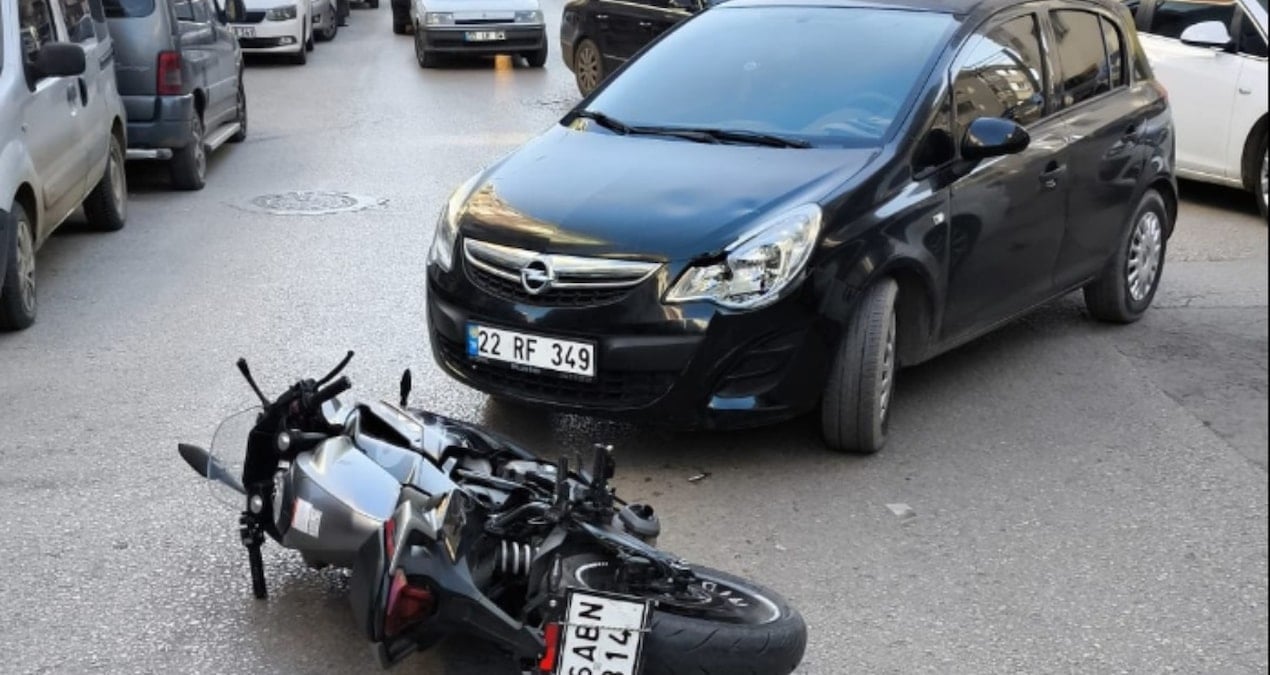 Edirne’de iki ayrı kaza: 3 yaralı