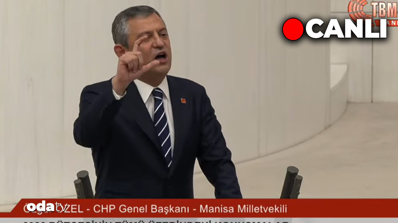 Özgür Özel’den TBMM’de bütçe konuşması