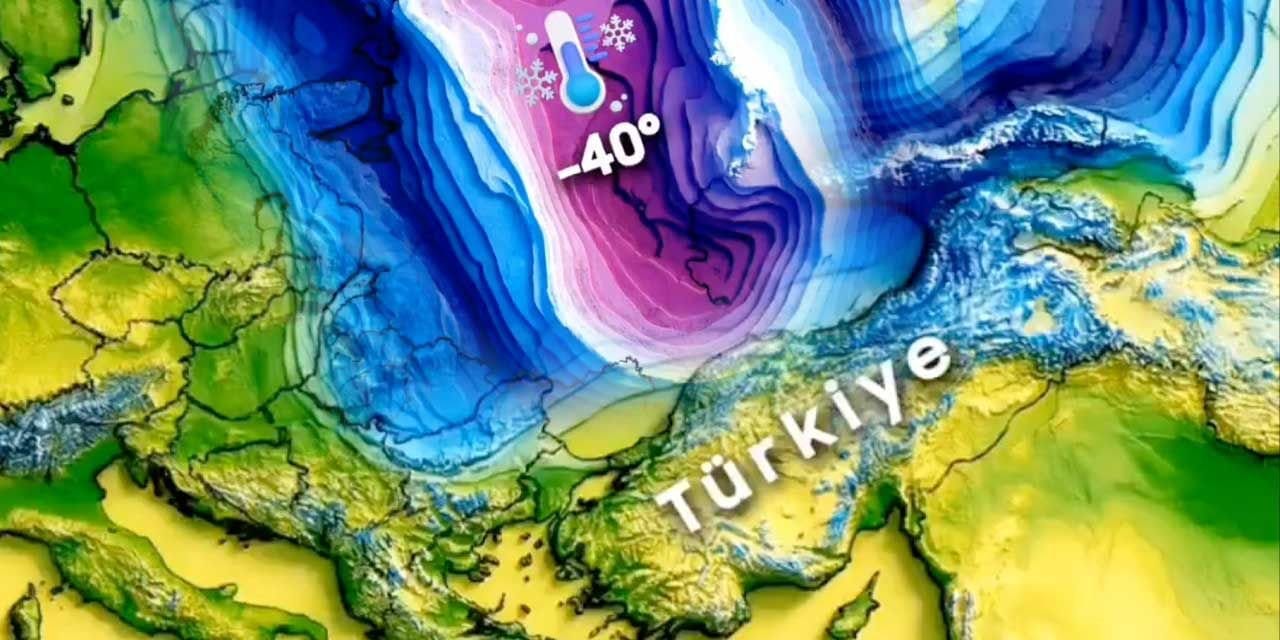 Sibirya soğukları geliyor! Buz gibi hava dalgası Türkiye’ye giriş yapmak üzere