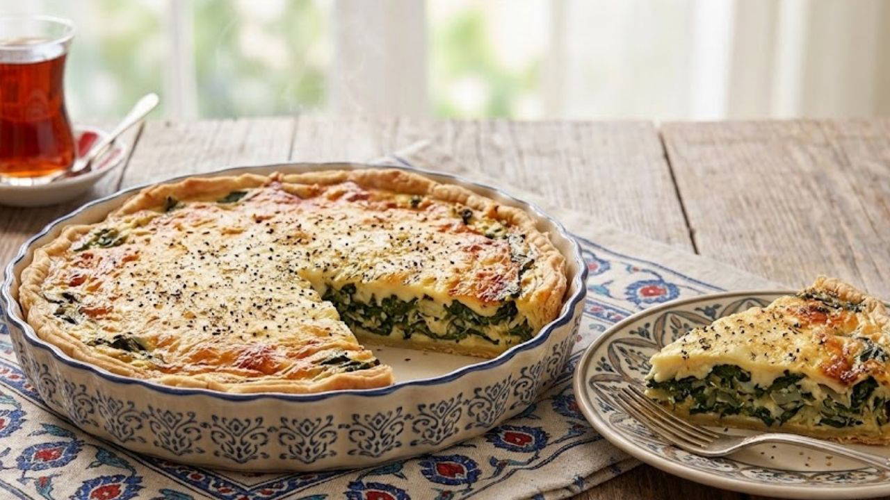 Cay saatlerinin yeni favorisi kasar peynirli ispanakli kis tarifi sbYcAzqU